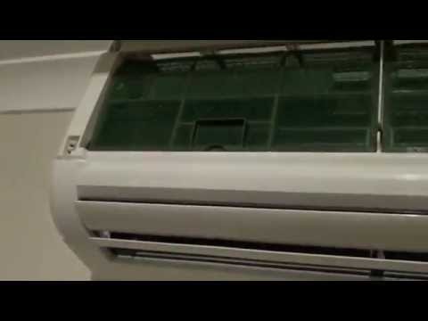How to Remove Air Filter and Clean Air Vent of Mitsubishi Air conditioner
