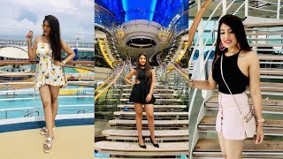 VLOG : Royal Caribbean Voyager of the Seas Singapore 2018 | Tanisha Aggarwal
