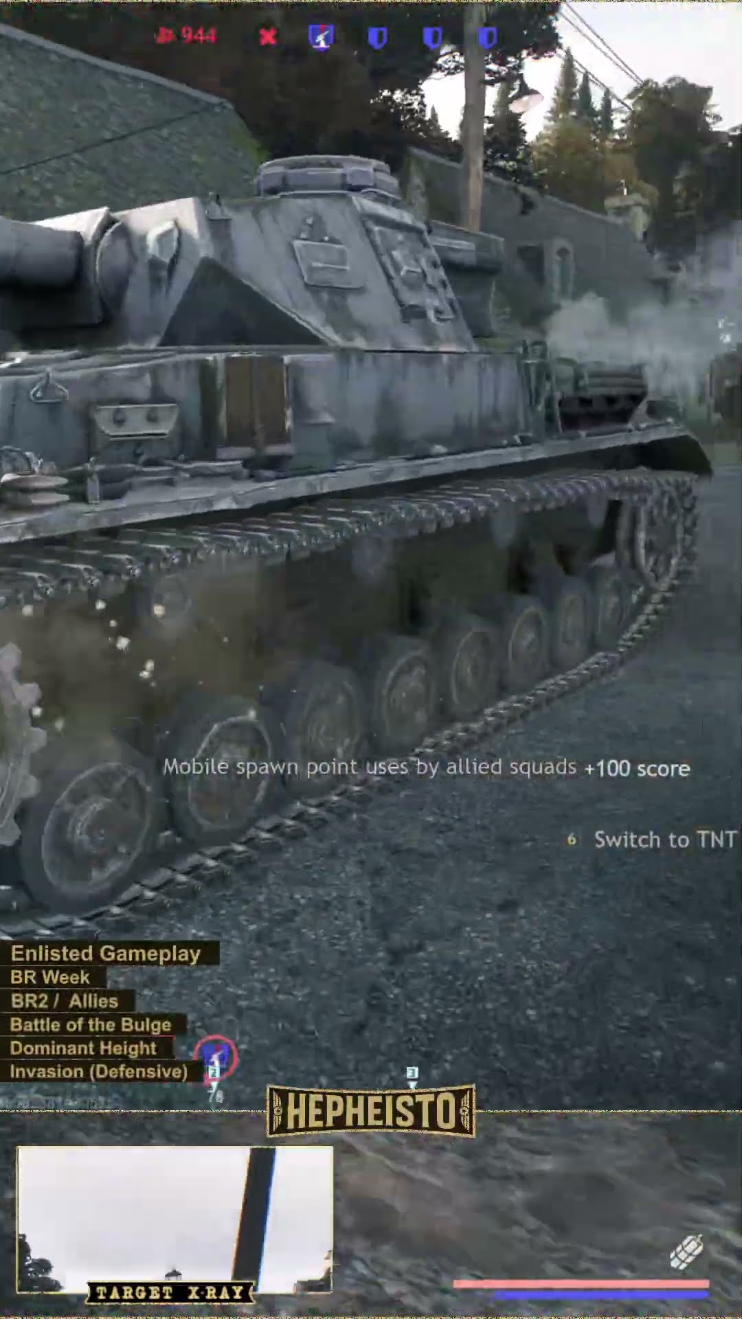 Assaulter eliminates Panzer IV F1 with TNT Charge