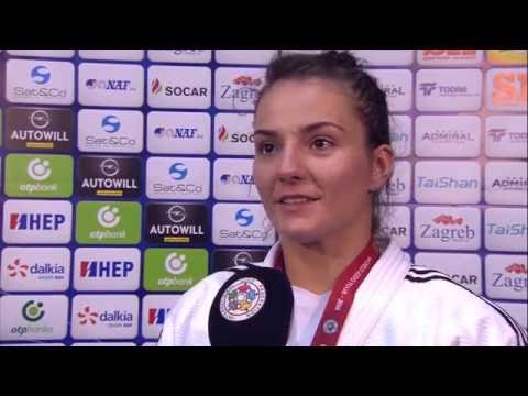 Interview - Barbara MATIC (CRO) Winner -70 Kg Zagreb Grand Prix 16