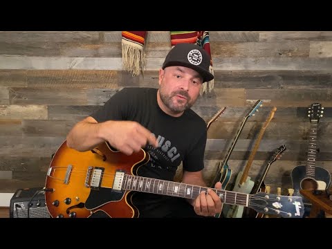 Blues Guitar - Connecting Chord Shapes and Pentatonics