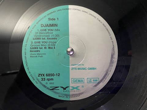 Djaimin Featuring Alessandra– Give You (91 Dancefloor Syndromad Mix)