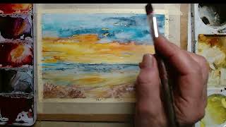 Paint Your First Seascape in WatercolorToday!