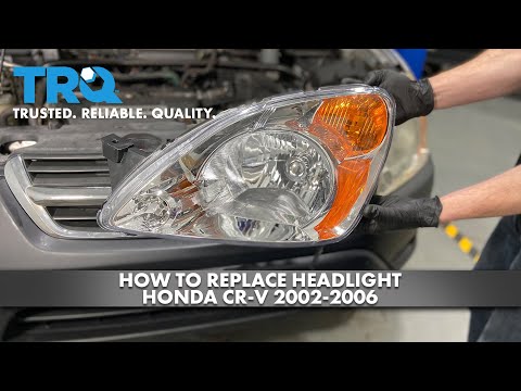 How to Replace Headlight 2002-2006 Honda CR-V