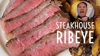 Steakhouse Ribeye | Cast Iron | Bacon Fat