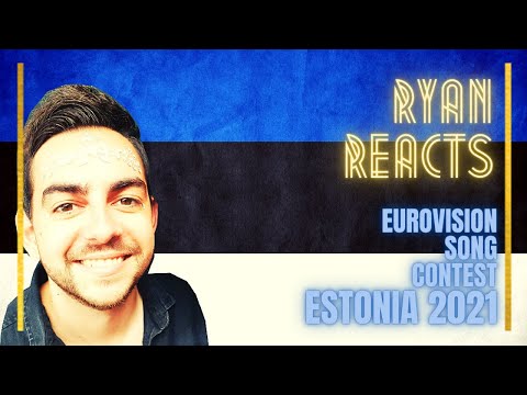 Ryan Reacts! Eurovision Song Contest [ESTONIA 2021] 'The Lucky One' - Uku Suviste