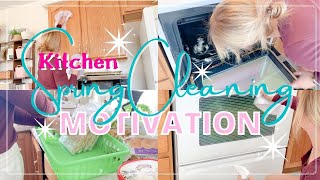 Kitchen Spring Cleaning | Spring Clean Motivation | Deep Cleaning | Clean With Me | The Craf-T Home