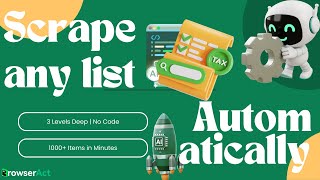 How to Scrape Deep Nested Data from Any Website - BrowserAct Loop List Tutorial