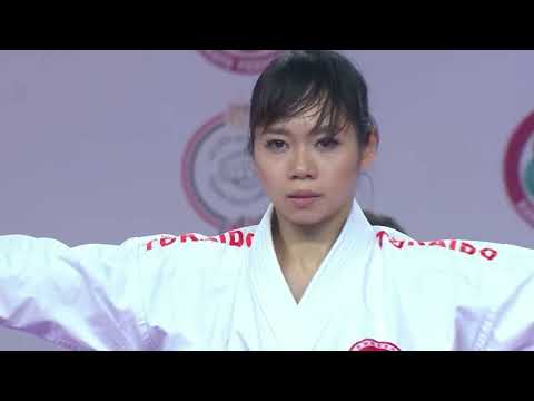 KARATE1 CAIRO 2023|| FINAL KATA FEMALE || GRACE LAU VS KIYOU SHIMIZU #karate1 #karate1cairo