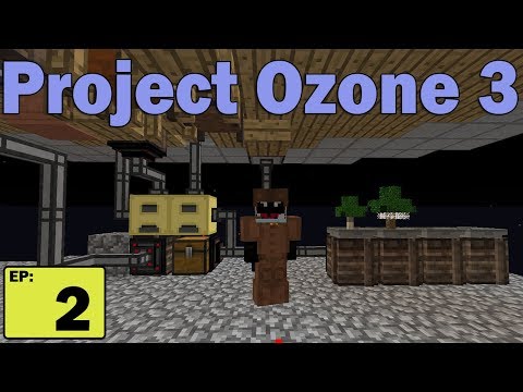 Project Ozone 3 | Sub Server | Automatisk Smelter og Træfarm