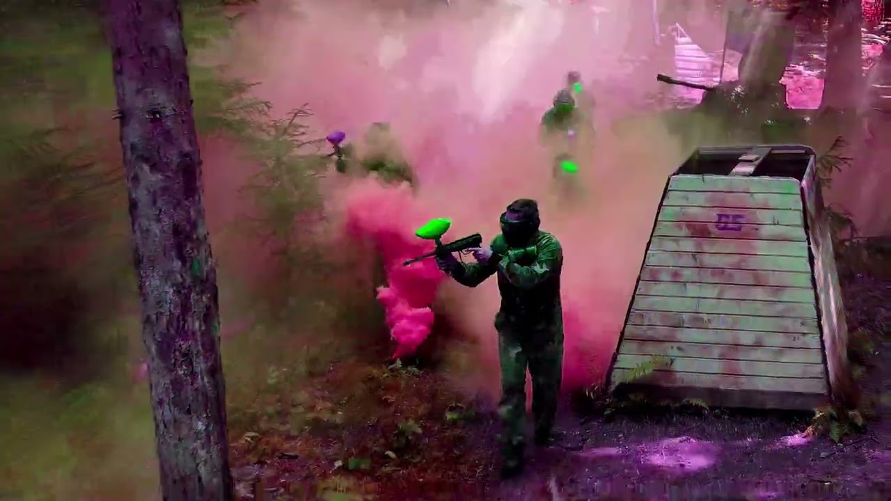 Paintball Gluhi Svizci - video