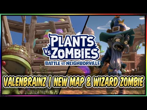 Wizard Zombie Character & New Turf Takeover Map News | Plants vs Zombies BFN Valenbrainz Festival
