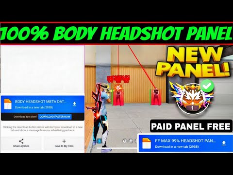 Free Fire Panel Mobile 🔥 FF Antiban Panel OB52 | Free Fire Hack New 😈 FF Injector 2026 | FF Panel