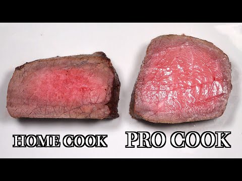 [Chef's technique] How to finish roast beef in the...