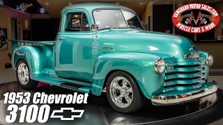 Video Thumbnail for 1953 Chevrolet 3100