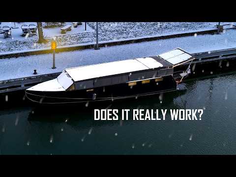 Installing Heating to see if my Solar Boat can Survive Winter