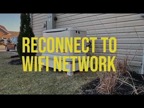 The EASIEST Way to Reconnect Your Generac Generator to WIFI