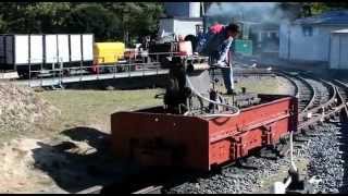 preview picture of video 'Chemin de Fer de Rillé - Rille Narrow Gauge Railway - first run'