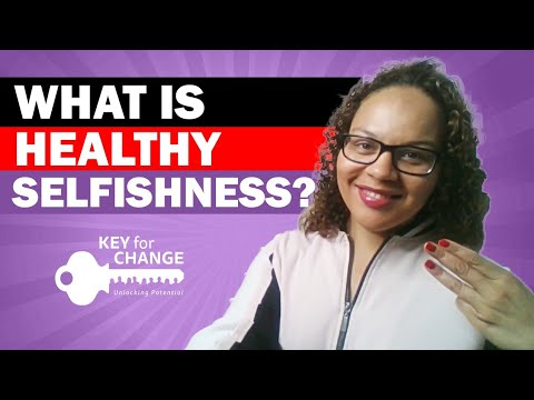 Healthy selfishness - Three tips that may assist you