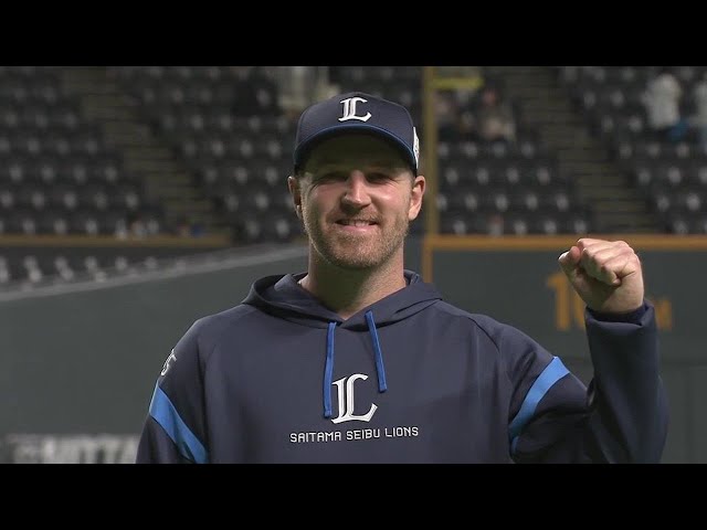 ライオンズ・エンス投手ヒーローインタビュー 5月22日 北海道日本ハムファイターズ 対 埼玉西武ライオンズ