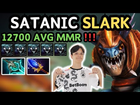 🔥 Satanic SLARK Hard Carry Gameplay 7.37e 🔥 Road To Grandmaster Tier - Dota 2
