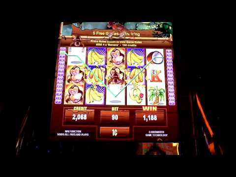Jungle Monkeys Bonus Slot Win at Borgata