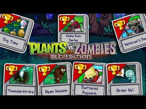 Every new minigame in the 2.6 update | PvZ DLC Edition