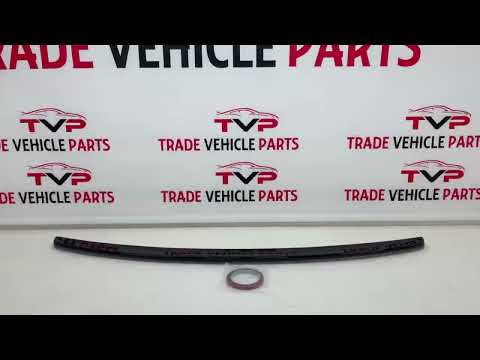 Fits Audi A4 B8.5 2012-2015 Rear Trunk Boot Lip Spoiler Sport Gloss Black video