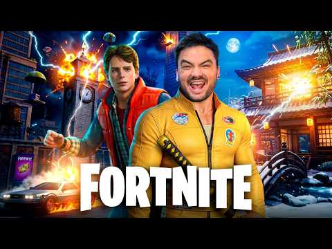 JOGUEI FORTNITE E DEI AULAS!!!