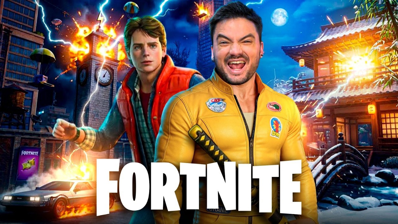 JOGUEI FORTNITE E DEI AULAS!!!