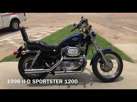 209043 1998 HARLEY-DAVIDSON SPORTSTER 1200 - XL1200