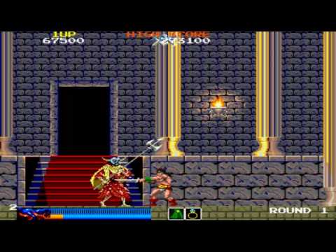 Rastan Saga Round 1 1987 Taito Mame Retro Arcade Games
