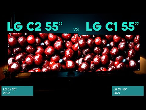 LG C2 55" vs LG C1 55" Is it any brighter and Is it worth the Extra?