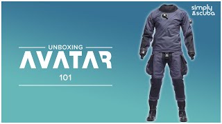 Avatar 101 Drysuit | Unboxing | @simplyscuba