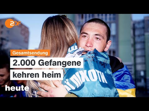 heute 19:00 Uhr vom 23.05.2025 Gefangenenaustausch Ukraine, Wohnraum-Proteste, Kritik an Gaza-Krieg