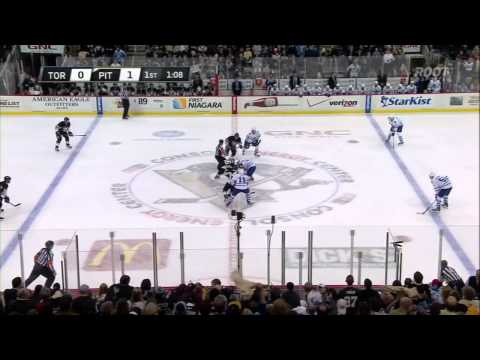 Evgeni Malkin goal 23 Jan 2013 Toronto Maples Leafs vs Pittsburgh Penguins NHL Hockey