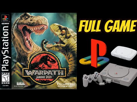 Warpath: JURASSIC PARK (PS1) 100% All Dinosaur Longplay/Walkthrough NO COMMENTARY