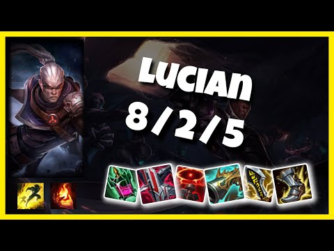 Lucian vs Anivia NA Challenger MID (8/2/5) - v11.1