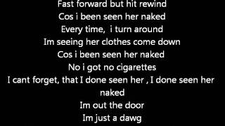 Chris Brown - Seen her naked (Lyrics on screen) karaoke In My Zone 2