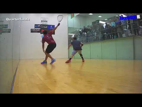 Racquetball Highlights - DLR Vs Ben Croft 2018 Shamrock Singles LR