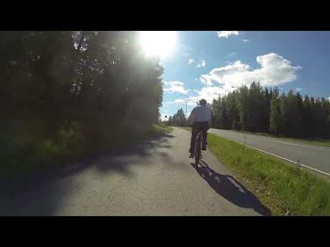 Käyty pyöräilemässä