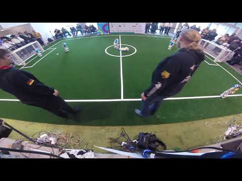RoboCup 2019, Sydney: Nao-Team HTWK vs. Nao Devils - 1st Half [Field E]