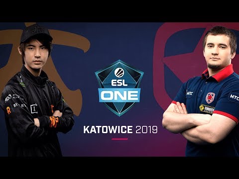 Dota 2 - Fnatic vs. Gambit - Game 1 - UB Semi #2 - ESL One Katowice 2019