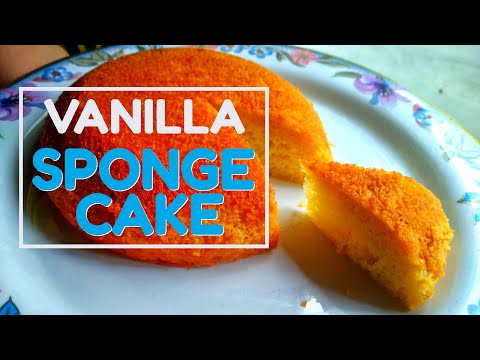 Eggless Vanilla Sponge Cake | The Vinayak's Kitchen