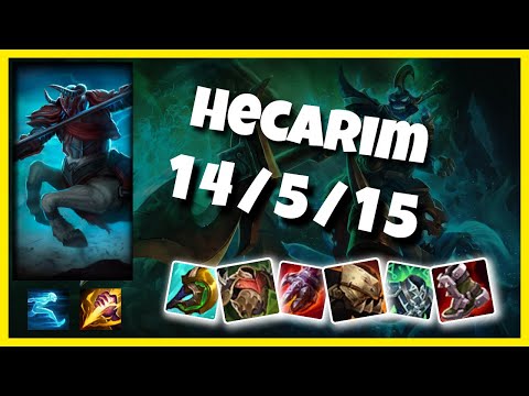 Hecarim vs Lillia EU Challenger JUNGLE (14/5/15) - v10.24
