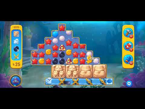 Fishdom level 8366 to 8381 / niveau 8366 au 8381