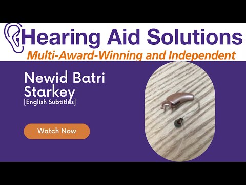 Newid Batri Cymorth Clyw Starkey | Changing Starkey Hearing Aid Battery