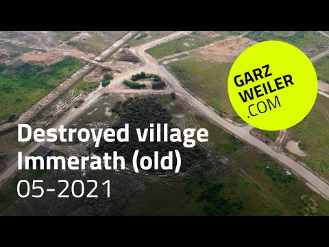 Destroyed village - Immerath (old) - 05/2021 - Drone Footage - Garzweiler surface mine