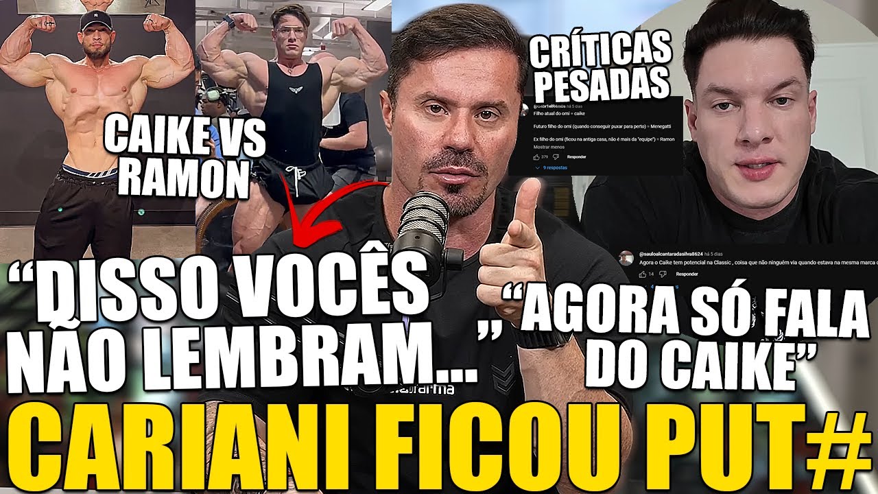 CARIANI FICA PUT# APÓS POLÊMICA COM CAIKE E RAMON DINO SER INSINUADA E RESPONDE! CAIKE IMPRESSIONA