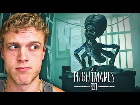 RUNNING FROM MONSTERS IN LITTLE NIGHTMARES 3 [Full Game]